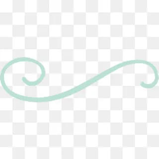 绿色S形曲线,免抠元素