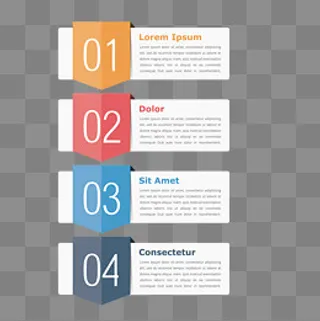 矢量步骤图,免抠元素