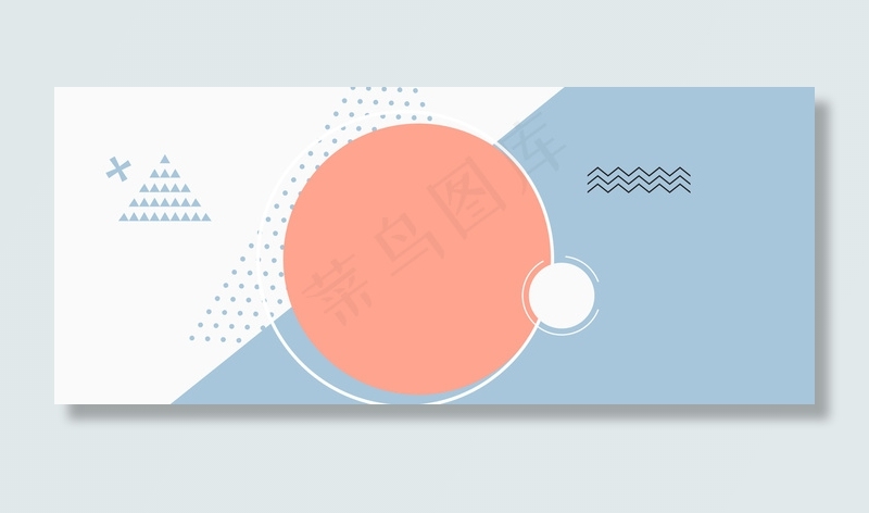 简约几何撞色小清新春季上新背景背景图片素材