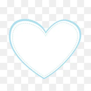 心形装饰边框矢量,免抠元素