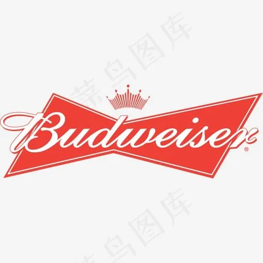 百威啤酒,免抠元素艺术字(1397*501px)