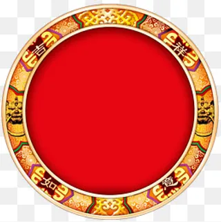 红色中国风节日装饰,免抠元素