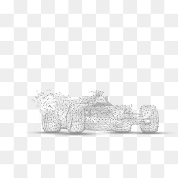 赛车高科技点线面线条,免抠元素