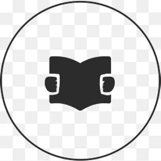 简洁商务亲子阅读图标,免抠元素