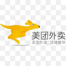 手机美团外卖应用图标,免抠元素(1104*438px)