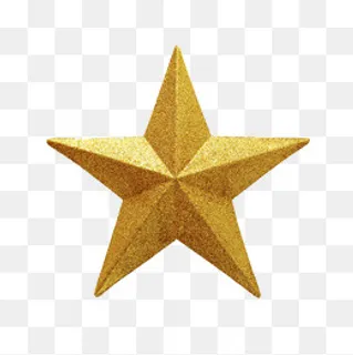 圣诞装饰星星,免抠元素 圣诞装饰星星,免抠元素