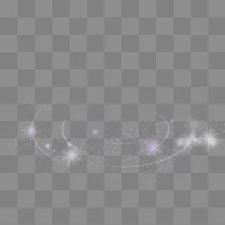 紫色白色星空星星旋涡炫彩光效,免抠元素