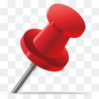 卡通图钉矢量图下载,免抠元素