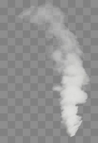 淡淡的创意烟雾笔刷,免抠元素