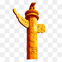 毛主席诞辰纪念华表免扣图,免抠元素