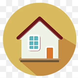 房子图标手绘创意矢量免抠图PNG,免抠元素