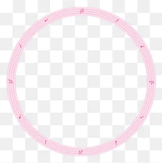 情人节粉色可爱五线谱爱情音符矢