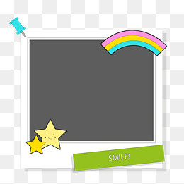 卡通装饰相框设计,免抠元素