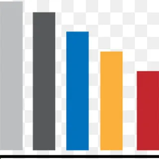 从高到底的数据图,免抠元素