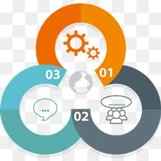 简约商务PPT元素矢量图