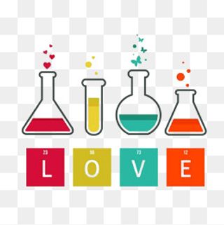 卡通化学品实验的标识PSD分层