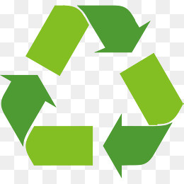 蓝色矢量循环图标素材,免抠元素