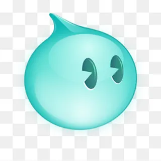 绿色卡通旺旺装饰图案,免抠元素