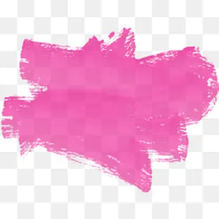 粉红色水彩涂鸦笔刷,免抠元素