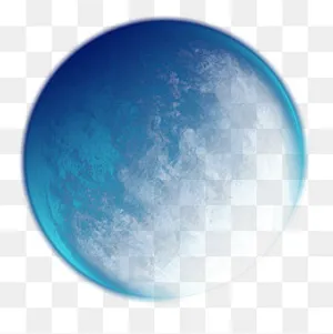 星球渐变绿色渐隐png免抠图,免抠元素