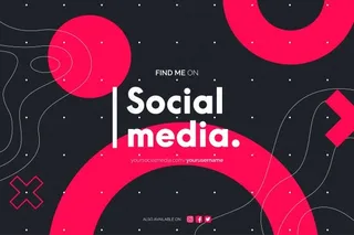 在社交媒体上找我