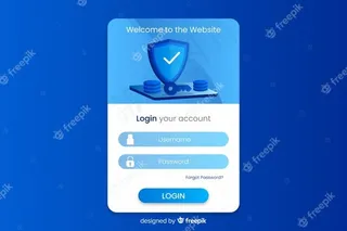 使用平面设计登录登录页面