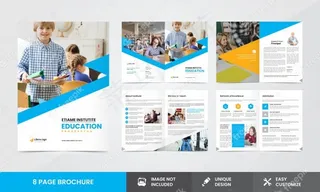 教育公司宣传册模板