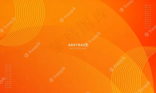 抽象最小的橙色背景，简单的半色调背景