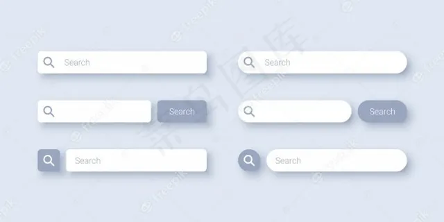 搜索栏模板设计