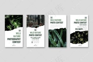 野生自然摄影比赛模板故事