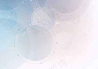 带圆圈和线条的技术背景