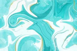 金色光泽的流动大理石背景