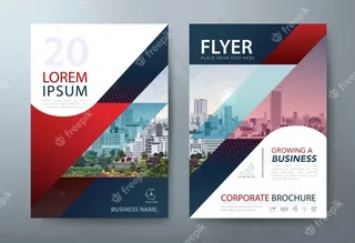 宣传单,DM传单，封面模板，a4大小的版面。