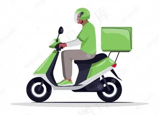 订单上门交付半rgb彩色插图