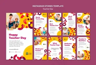 教师节模板故事模板