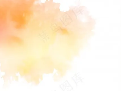 抽象柔和的水彩画背景