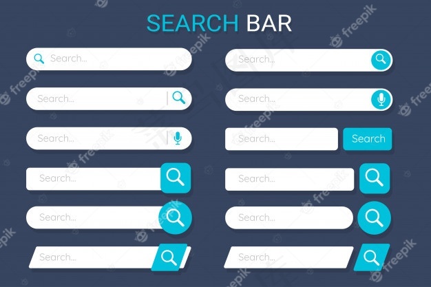 网站装饰和应用程序设计搜索栏。eps,ai矢量模版下载