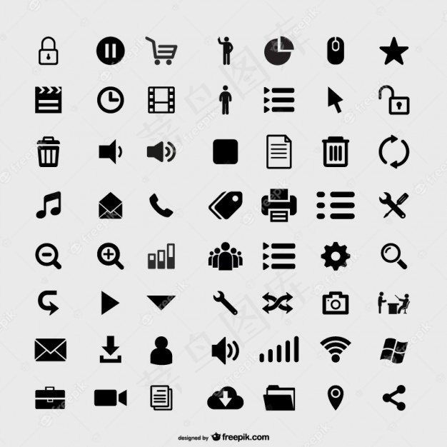 有用的web图标集合