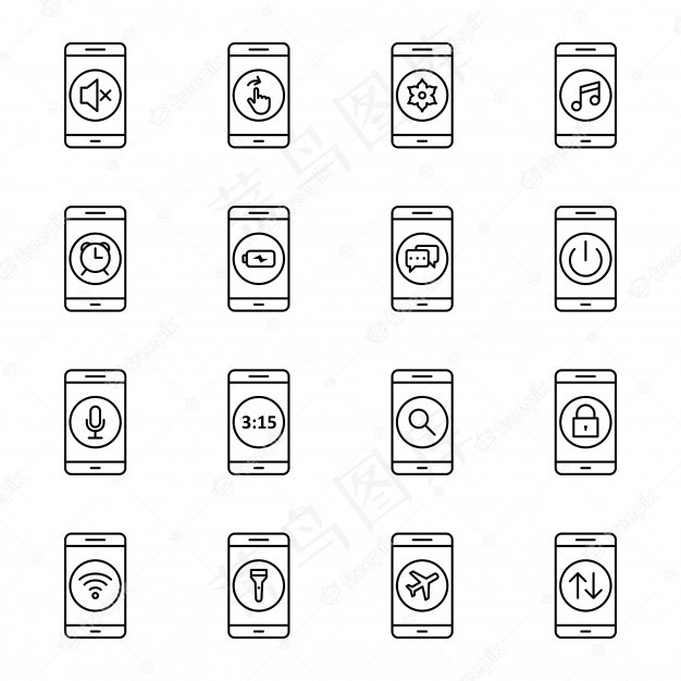 手机app移动应用图标集