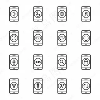 手机app移动应用图标集