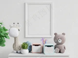 儿童房、儿童房、托儿所海报架