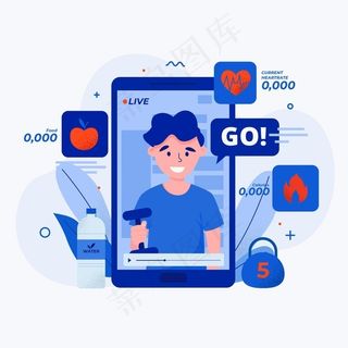 虚拟健身房应用程序插图