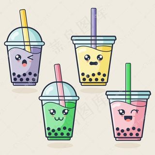 Kawaii泡茶插图