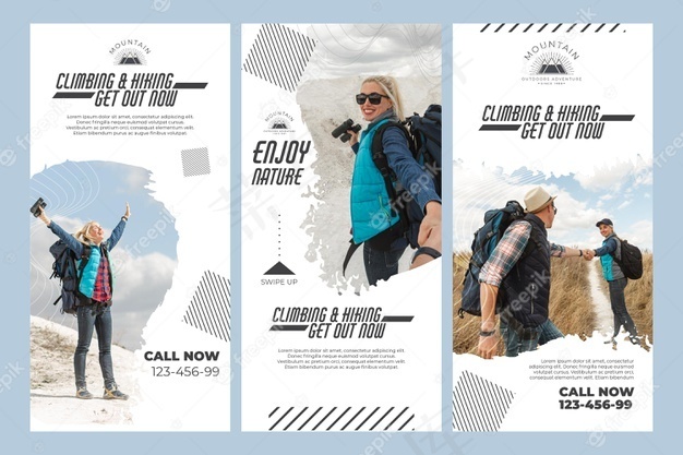 攀爬模板故事模板带照片