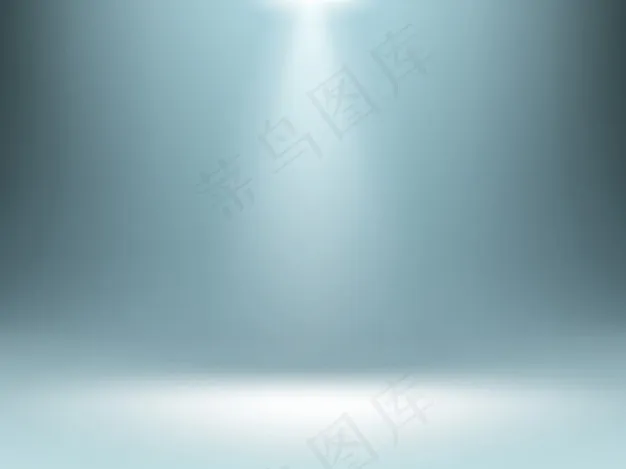 灰色渐变背景，聚光灯照明