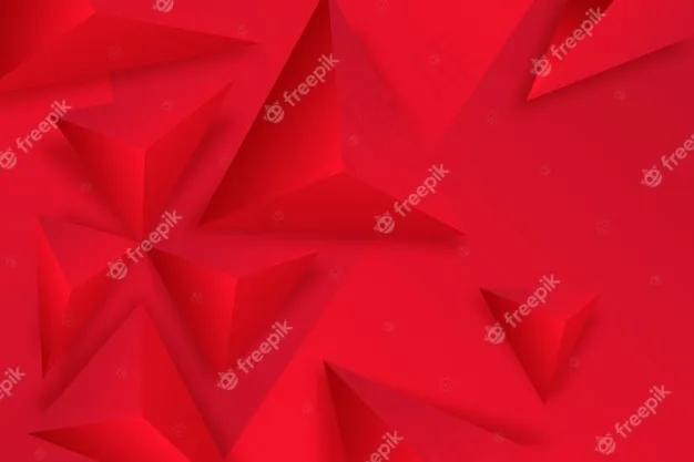 3d红色三角形背景eps,ai矢量模版下载