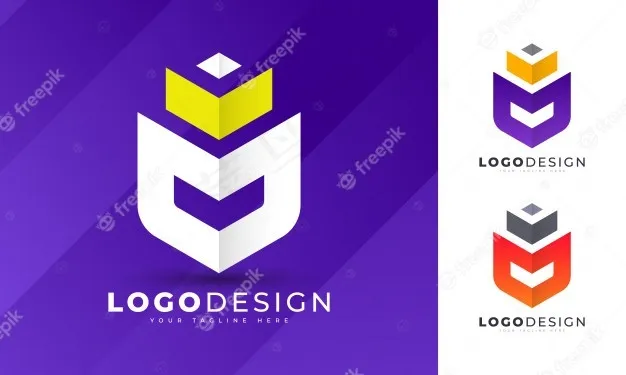 豪华大床m字母标志设计模板eps,ai矢量模版下载