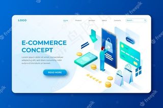 等距电子商务模板