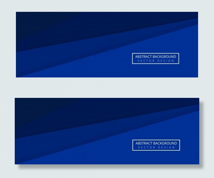 抽象时尚的剪纸波浪横幅banner设计