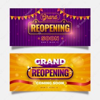重新打开横幅banner模板设计